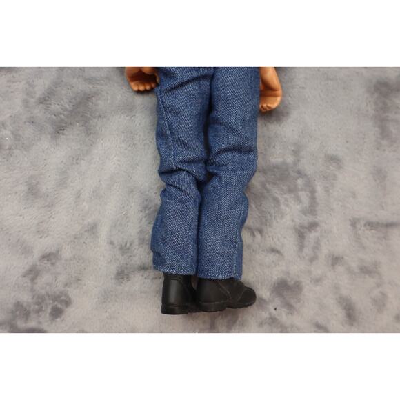 Vintage 1995 Hasbro GI Joe Boy Doll Action Figure Outfit Jointed Blue Outfit - Picture 8 of 16